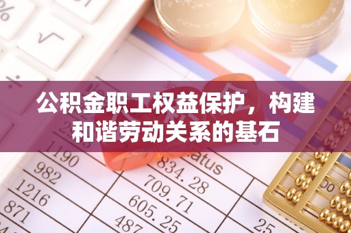 唐河公积金职工权益保护，构建和谐劳动关系的基石