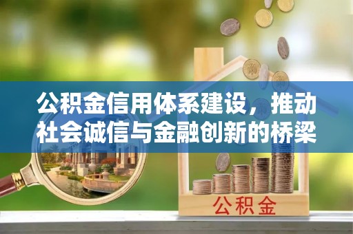 唐河公积金信用体系建设，推动社会诚信与金融创新的桥梁